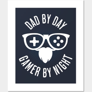 Dad By Day, Gamer By Night Posters and Art